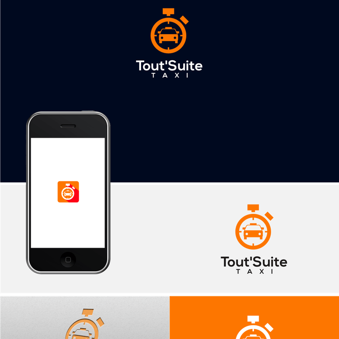 Application Logo - Taxi Application Logo for Tout'Suite Taxi | Logo design contest