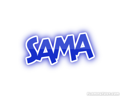 Sama Logo - Nigeria Logo. Free Logo Design Tool from Flaming Text