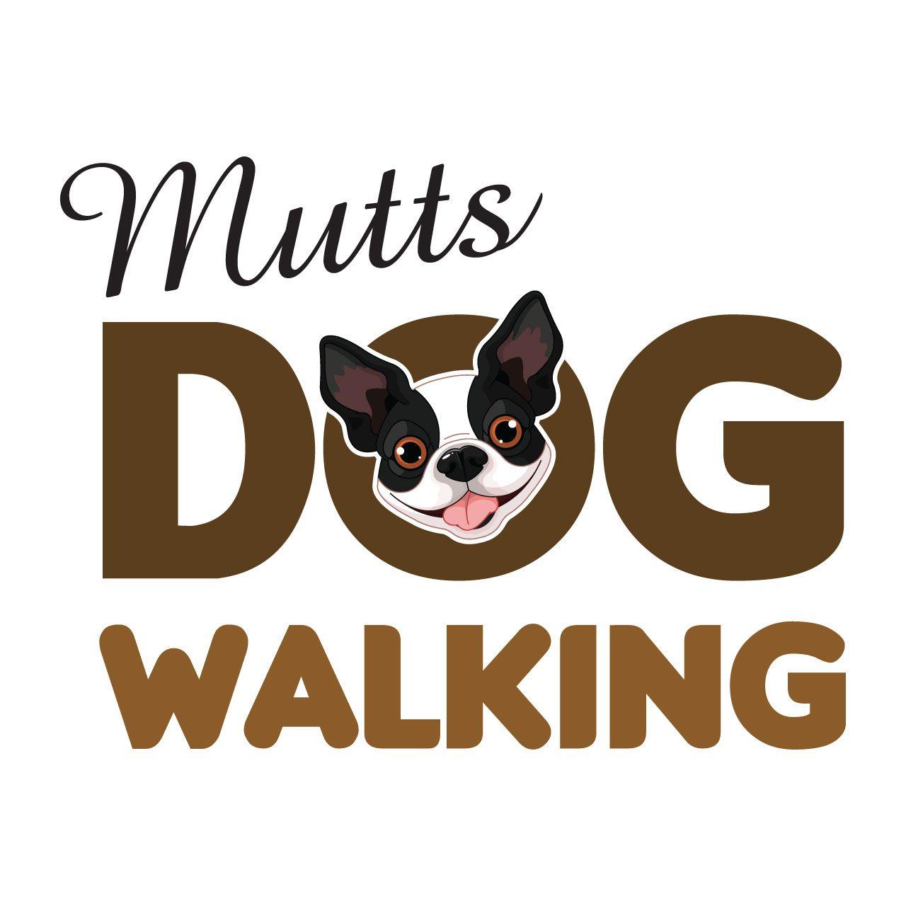 Walking Logo - Mutts Dog Walking Logo