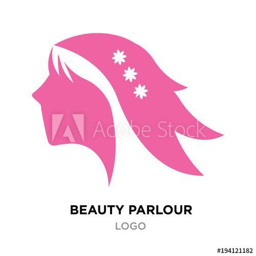 Red Woman Logo - beauty parlour logo for company, pink fashion icon vector, red woman ...