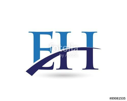 Eh Logo - EH Logo Letter Swoosh