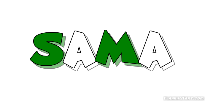 Sama Logo - Nigeria Logo | Free Logo Design Tool from Flaming Text