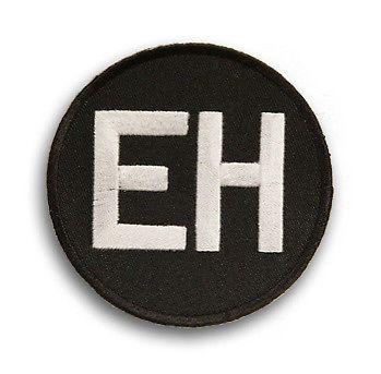 Eh Logo - Ernie Harwell Memorial Detroit Tigers Sleeve Jersey Black 'eh' Logo ...