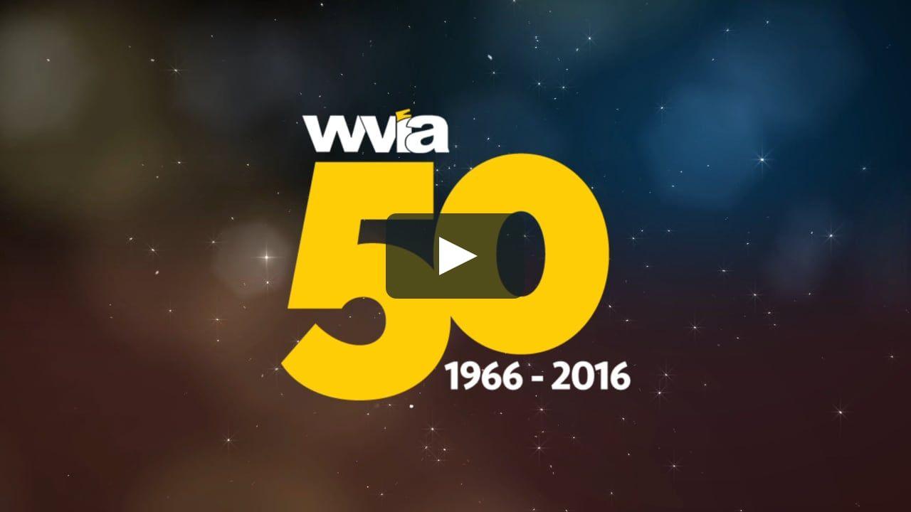 Wvia Logo - WVIA 50 Logo Loop on Vimeo