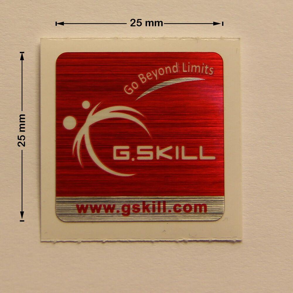 G.Skill Logo - G.SKILL Go Beyond Limits Laptop PC Sticker Logo Label Badge Decal ...