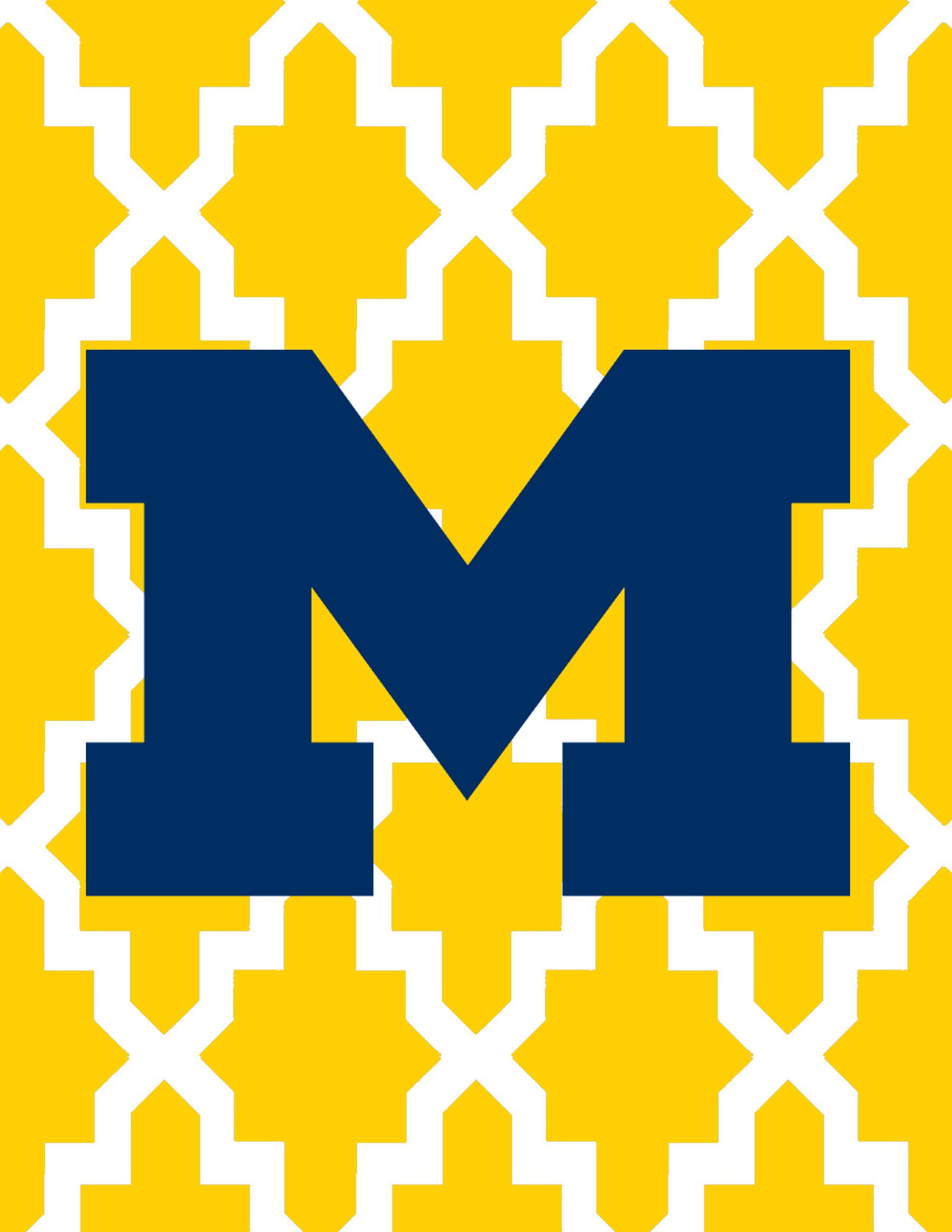 UMich Logo - Download These Exclusive UMich Posters For Your Dorm! | Products I ...