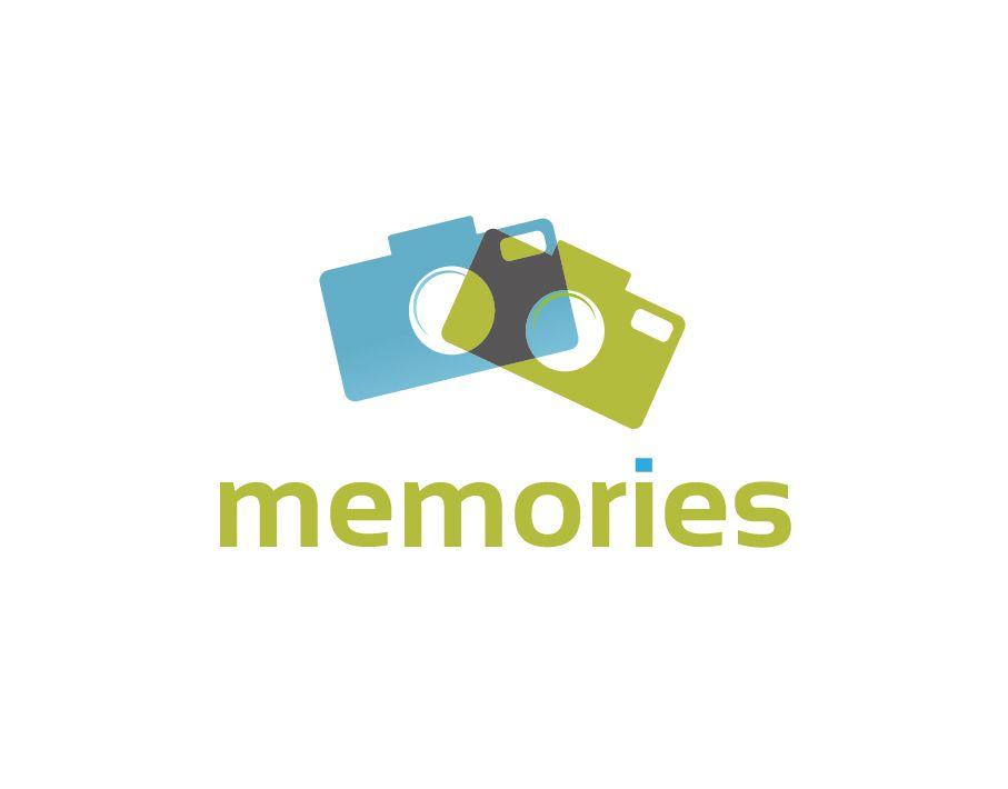 Memories Logo - Memories Logo - Abstract Green and Blue Cameras Logo - FreeLogoVector