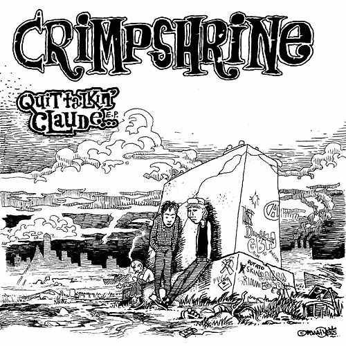 Crimpshrine Logo - Quit Talking Claud (EP) by Crimpshrine