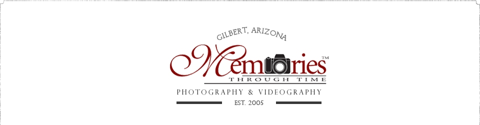 Memories Logo - Arizona's premier east valley wedding photographer