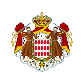 Monaco Logo - Coat of arms of Monaco logo vector