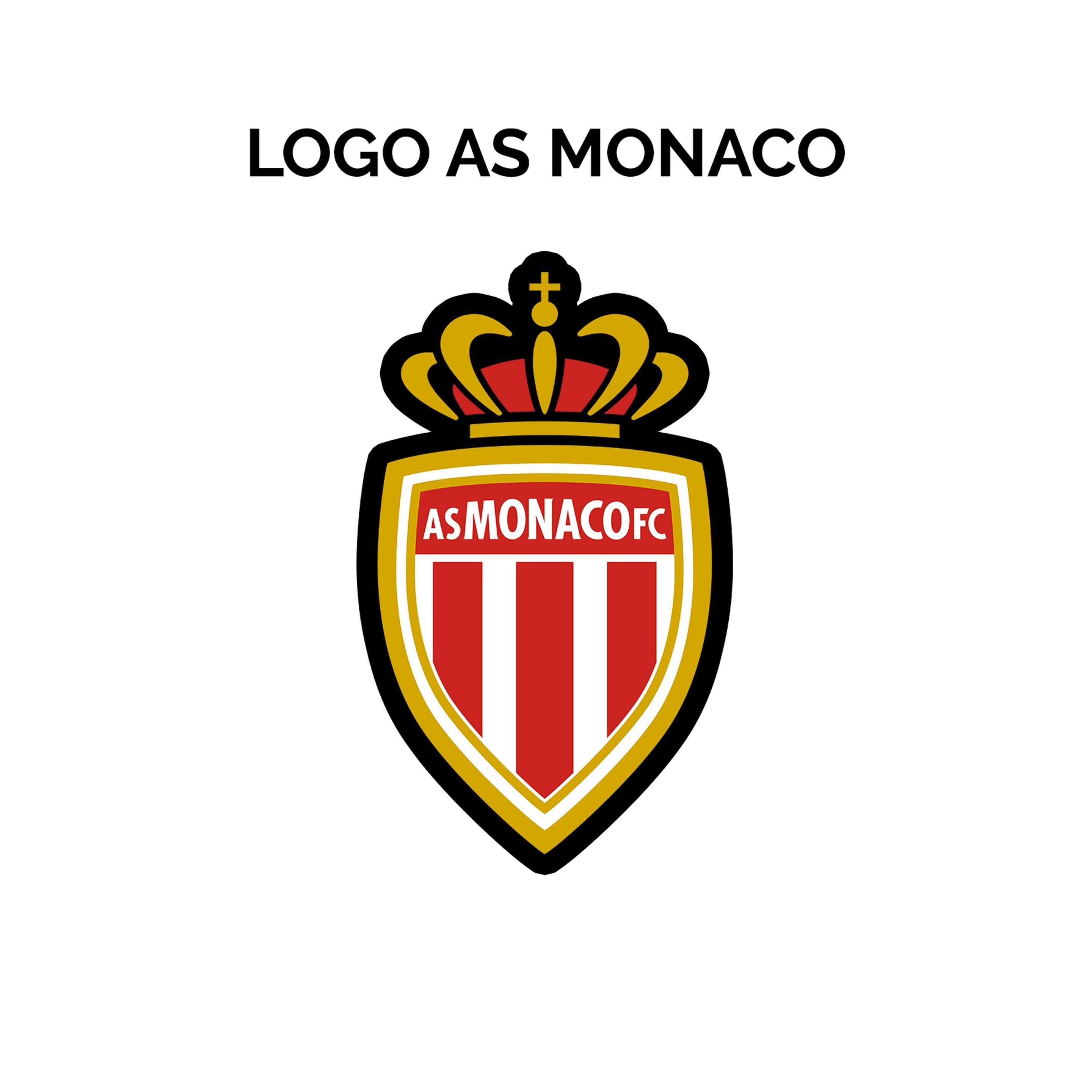 Monaco Logo - Logo PS4 Controller AS Monaco