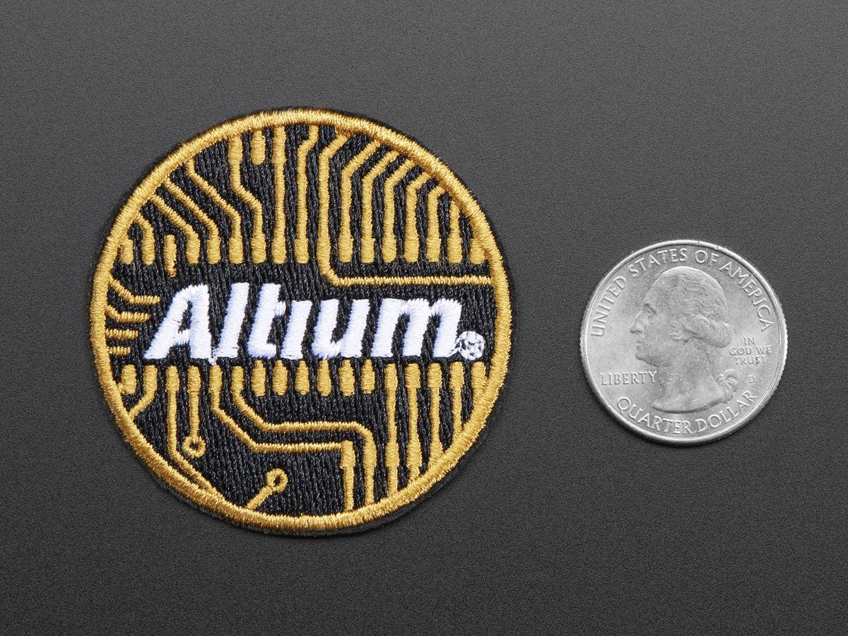 Adafruit Logo - Altium - Skill badge, iron-on patch ID: 3504 - $2.95 : Adafruit ...