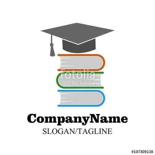 Degree Logo - Education Graduation Knowledge School Degree Logo Icon Stock image