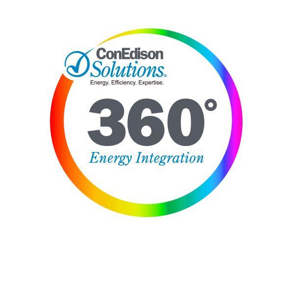 Degree Logo - Tara Framer Design. ConEdison Solutions 360 Degree Logo