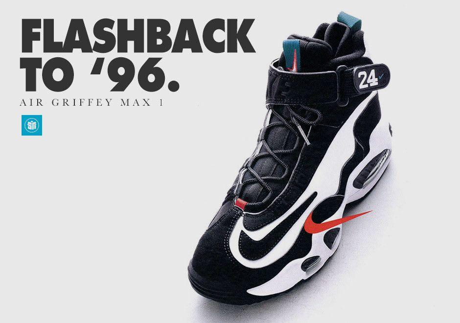 Griffey Logo - Flashback to '96: Nike Air Griffey Max - SneakerNews.com