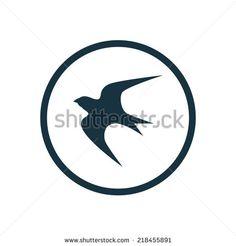 Swallow Logo - 49 Best logo images | Swallows, Swallow, Drawings