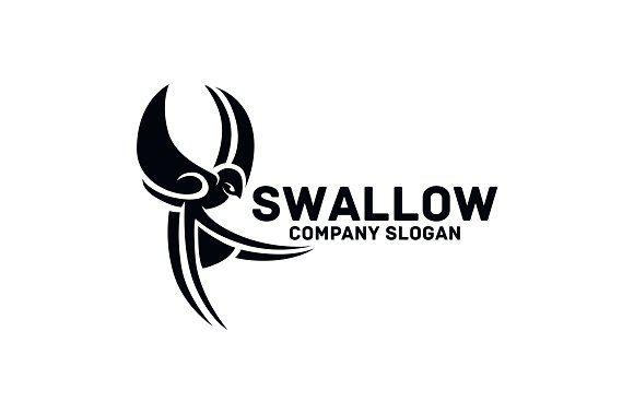 Swallow Logo - Swallow ~ Logo Templates ~ Creative Market