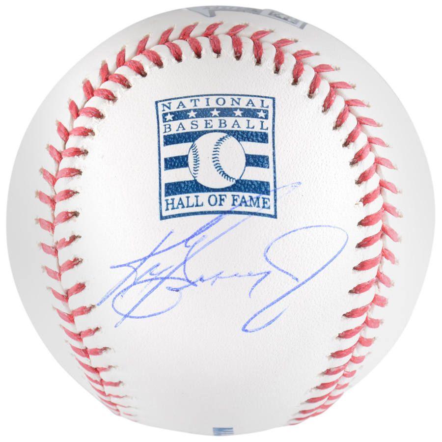 Griffey Logo - Autographed Seattle Mariners Ken Griffey Jr. HOF Logo Baseball