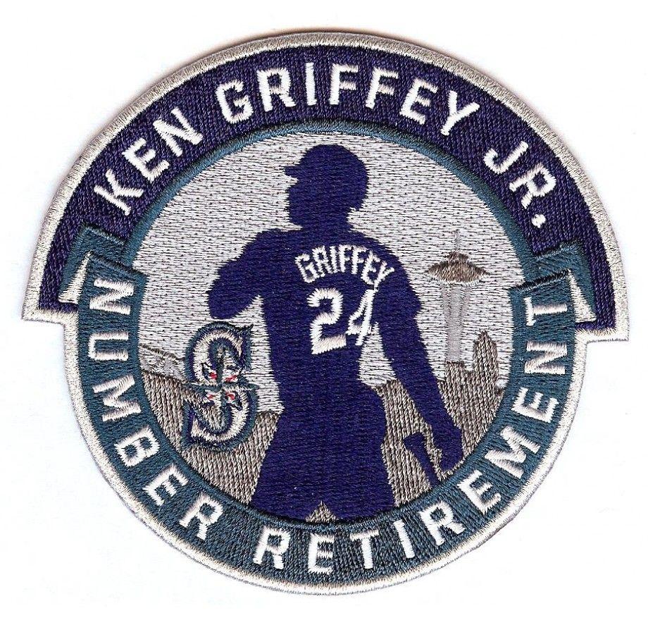 Griffey Logo - Ken Griffey Jr. Number Retirement Patch (Navy/Teal)