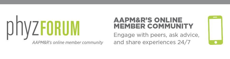 AAPM&R Logo - AAPM&R Academy of Physical Medicine and Rehabilitation