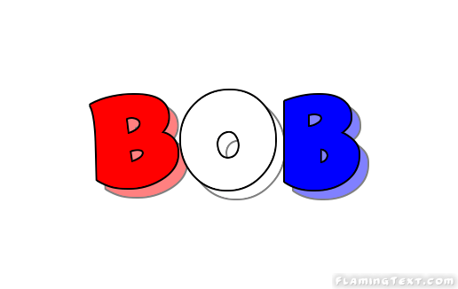 Bob Logo - United States of America Logo | Free Logo Design Tool from Flaming Text