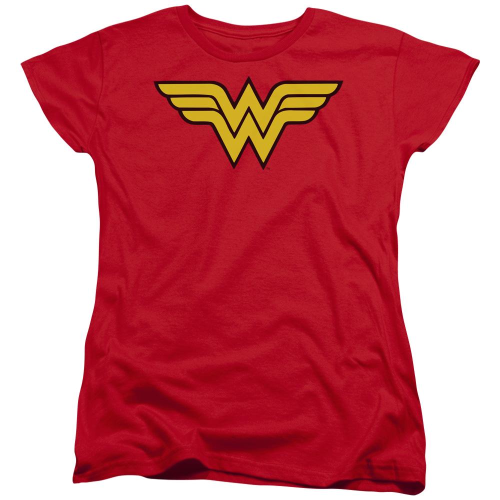 Red Woman Logo - Wonder Woman Logo Women's T Shirt