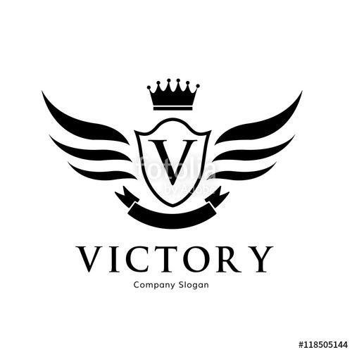 Victory Logo - Victory logo set, hotel logo, fashion brand logo, royal logo, vip ...