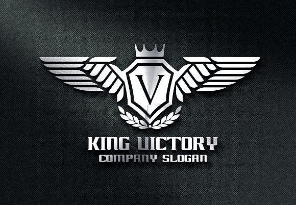 Victory Logo - King Victory Logo Templates Creative Market