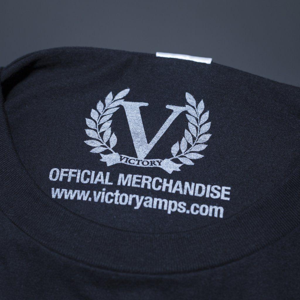 Victory Logo - Official Victory Logo Short Sleeve T-shirt - Black/Stone White – The ...