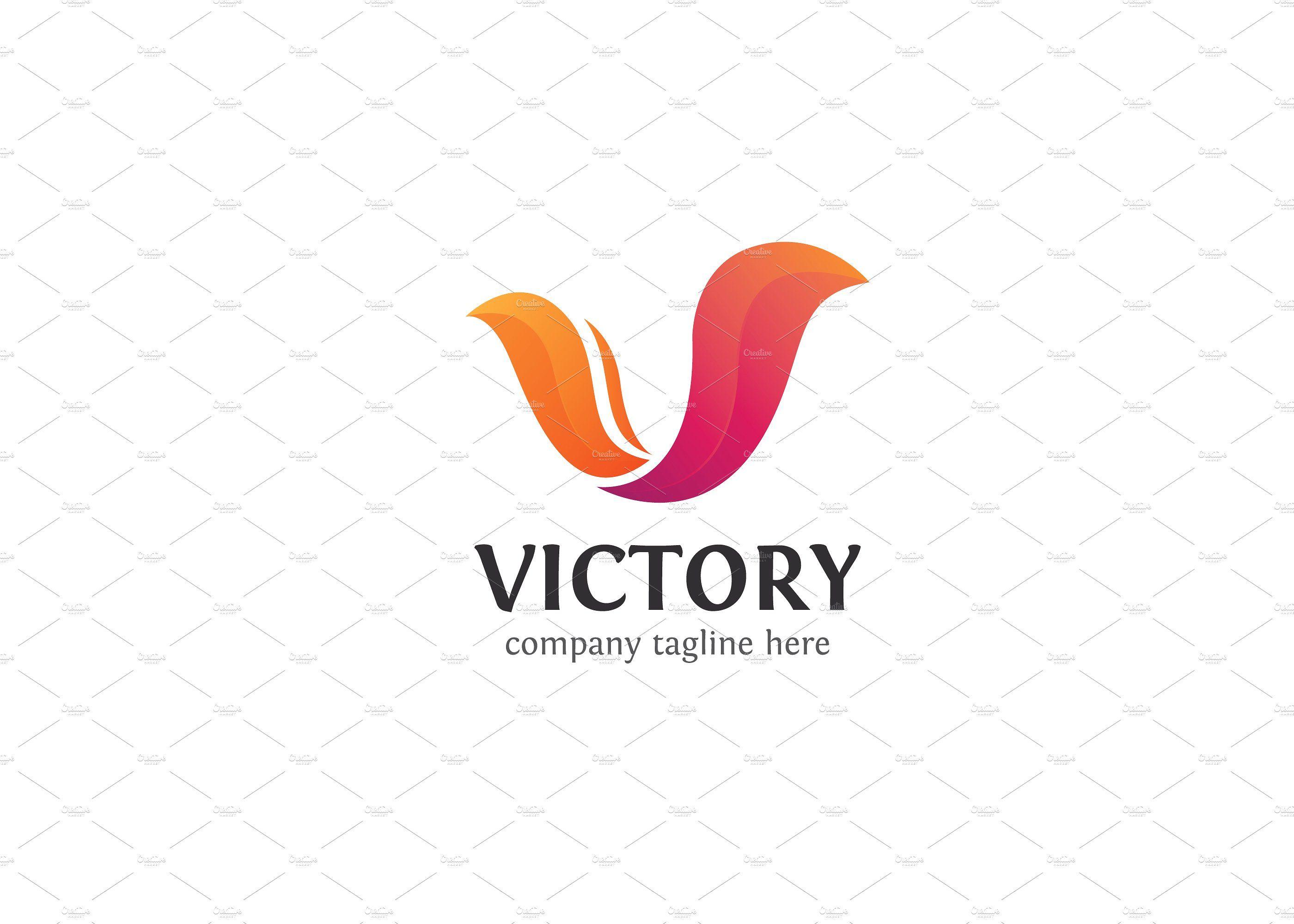 Victory Logo - Victory V Letter Logo ~ Logo Templates ~ Creative Market