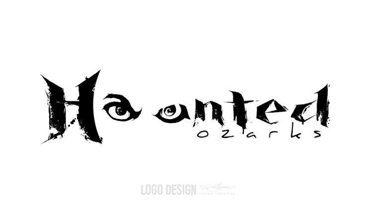 Haunted Logo - Logo Design - Haunted Ozarks - Judah Creative