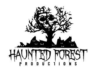Haunted Logo - Haunted Forest Productions logo design - 48HoursLogo.com