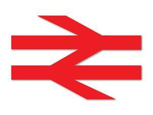 Rail Logo - 2 x british rail logo vinyl stickers car van truck taxi lorry