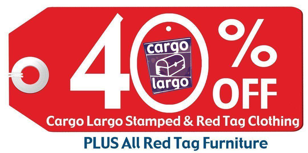 Cargolargo Logo - Cargo Largo us today for 40% OFF red tag furniture