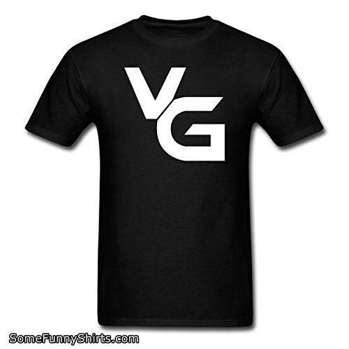 Fourzeroseven Logo - Spreadshirt Mens Vanoss Gaming Logo T Shirt Black M. FUNNY SHIRTS