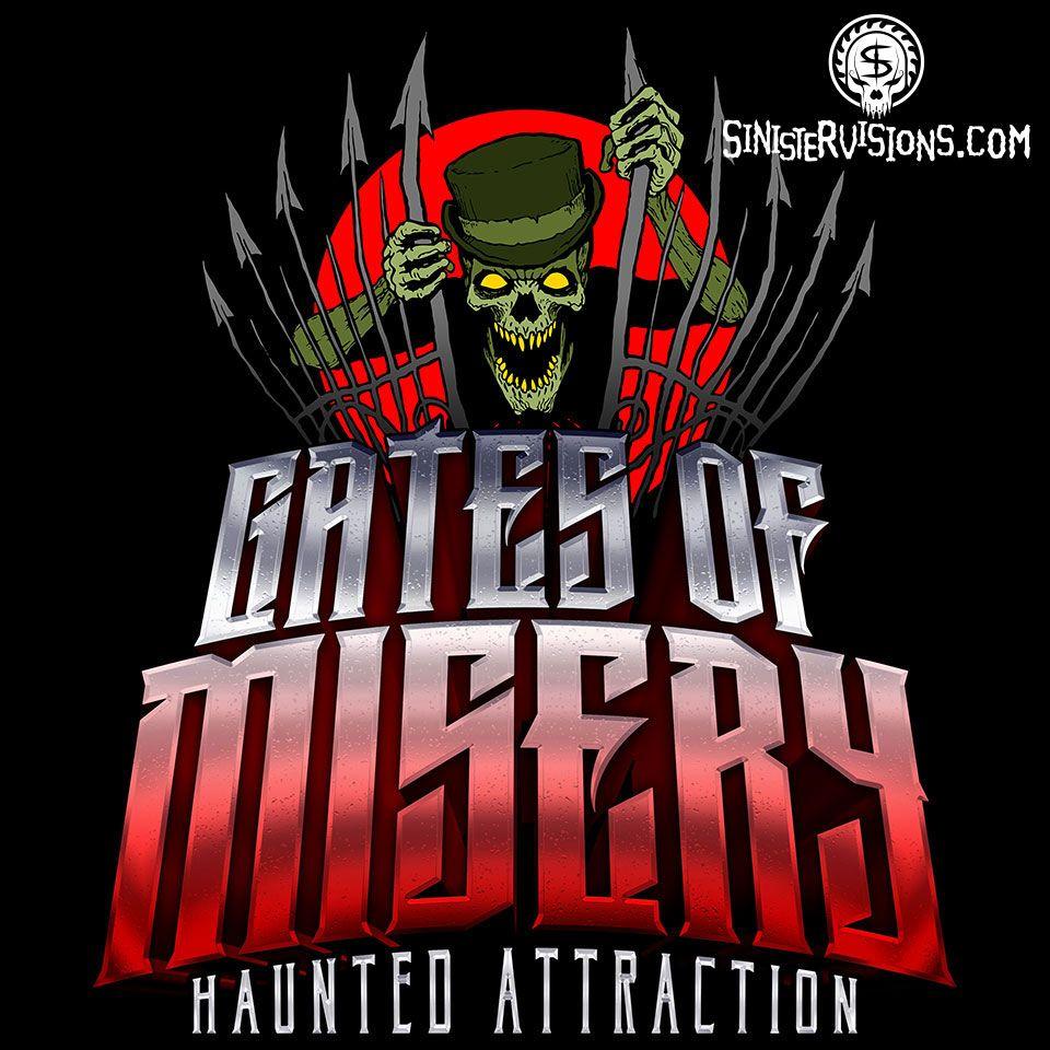 Haunted Logo - Sinister Visions: Logo design and branding for haunted houses ...
