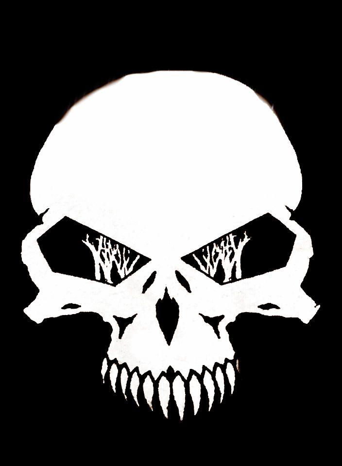 Haunted Logo - Haunted Woods skull logo