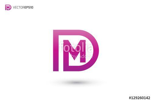 DM Logo - DM Logo Or MD Logo Stock Image And Royalty Free Vector Files