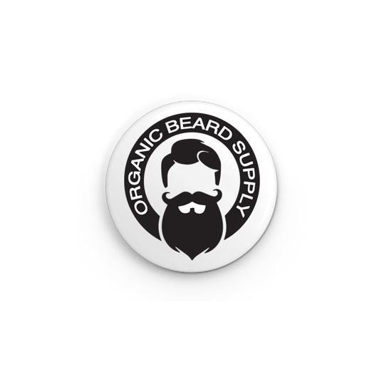 OBS Logo - OBS Swag - Logo Button – Organic Beard Supply Dev