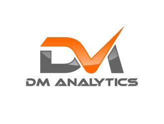 DM Logo - DM Analytics logo design - 48HoursLogo.com
