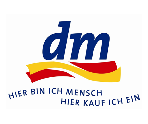 DM Logo - dm Drogerie Markt. Arkády Pankrác