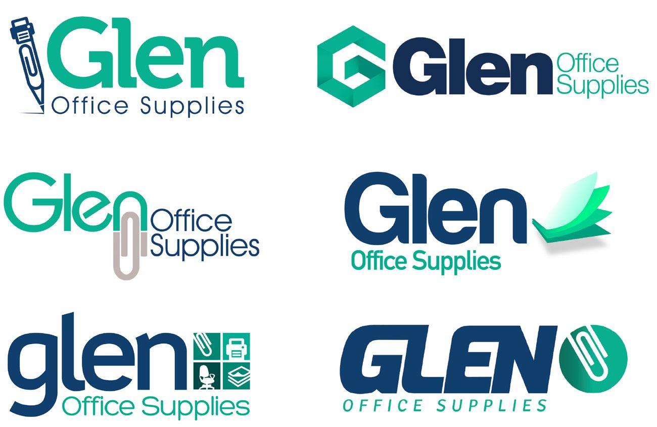 Office-Supplies Logo - Logo Design for Glen Office Supplies