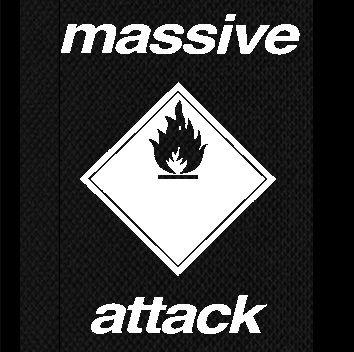 Attack Logo - Massive Attack Logo Printed Patch