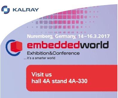 Kalray Logo - Kalray to exhibit at Embedded World 2017 - Kalray