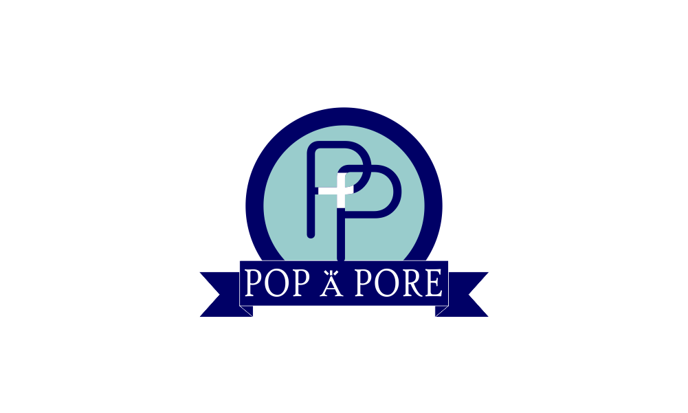 Pore Logo - Playful, Elegant Logo Design For Doctor Pop A Pore By Raylight