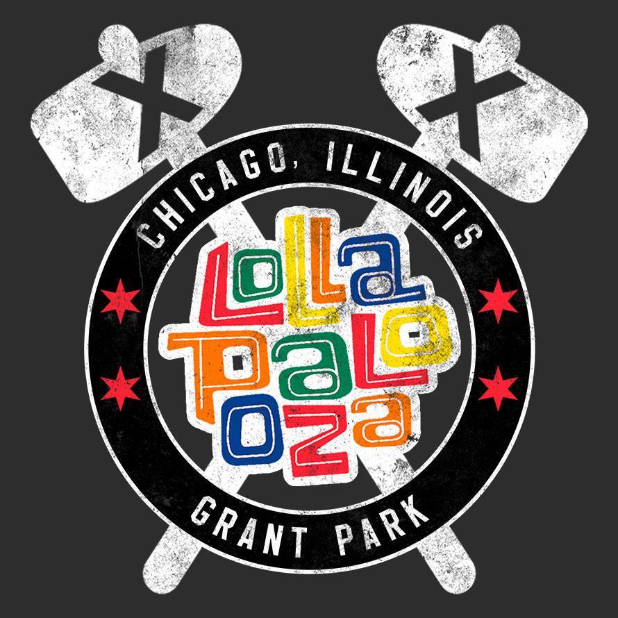 Lollapalooza Logo - Blackhawks Announce Winner of Lollapalooza T-Shirt Design Contest ...
