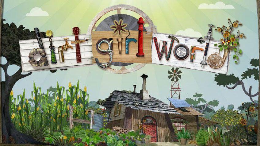 Dirtgirlworld Logo - Retro dirtgirlworld | Play Free Online Kids Games | CBC Kids