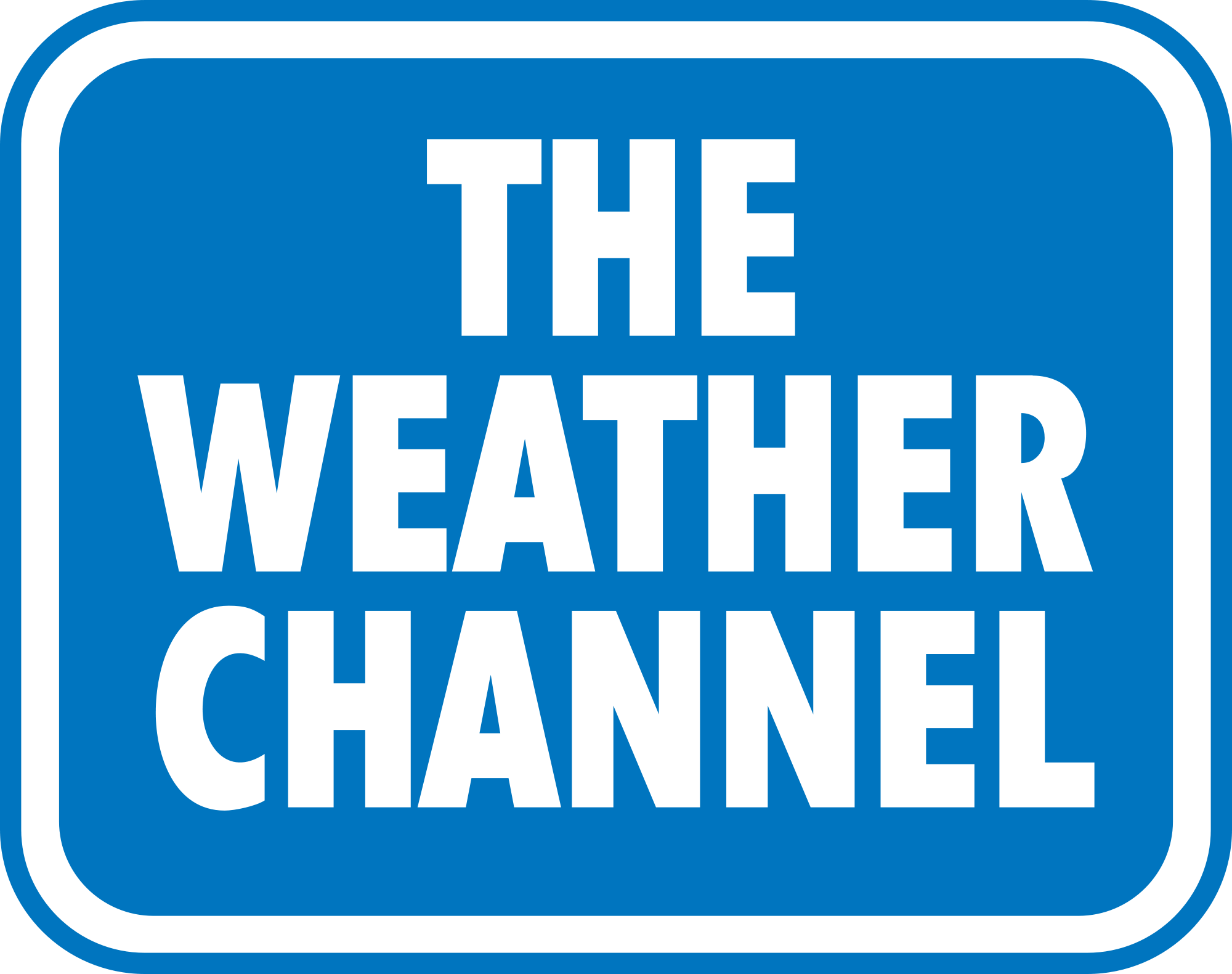 Weather.com Logo - File:The Weather Channel logo 1996-2005.svg - Wikimedia Commons