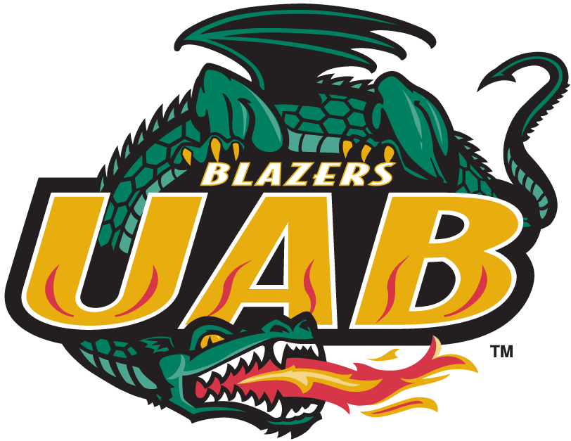 UAB Logo - UAB Blazers Alternate Logo - NCAA Division I (u-z) (NCAA u-z ...