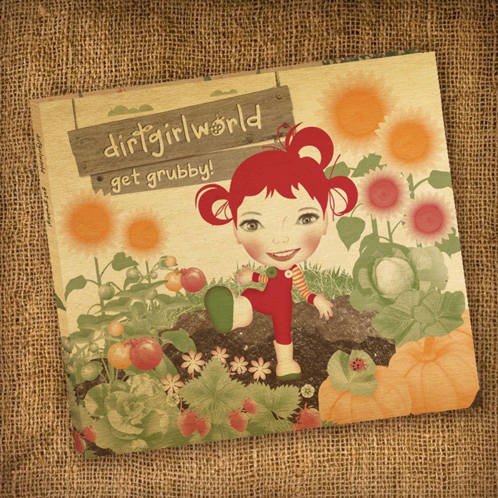 Dirtgirlworld Logo - dirtgirl childrens CD get grubby family music from dirtgirlworld ...